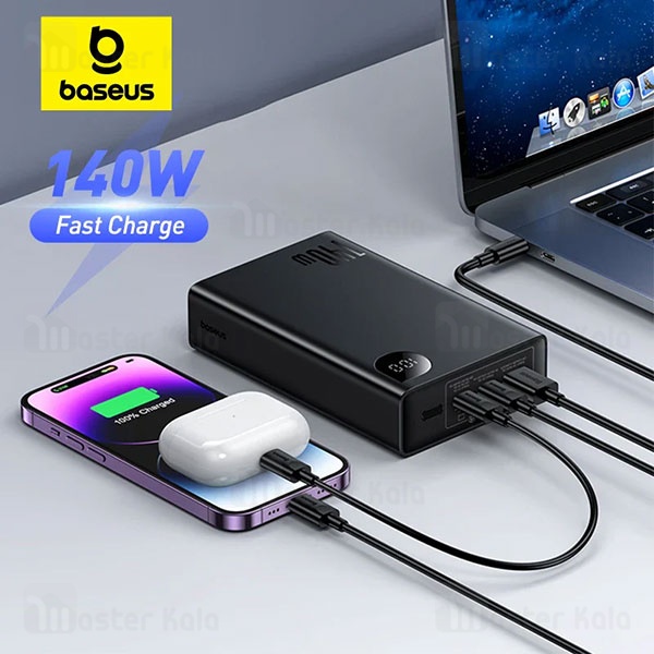 پاوربانک 24000 بیسوس Baseus Adaman P10021507112-02 توان 140 وات